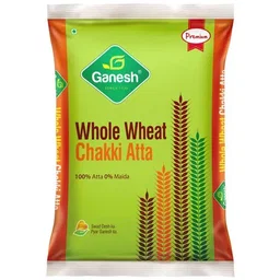 Ganesh Whole Wheat Chakki Atta, 10 Kg