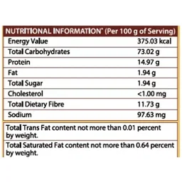 Ganesh Diabetes Control Atta - High In Fibre, 1 kg Pouch