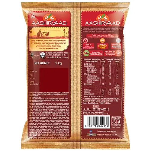 Aashirvaad Atta With Millets, 1 kg_2