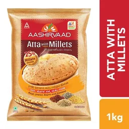 Aashirvaad Atta With Millets, 1 kg