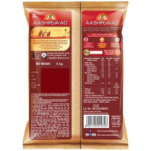 Aashirvaad Atta With Millets, 5 kg_2