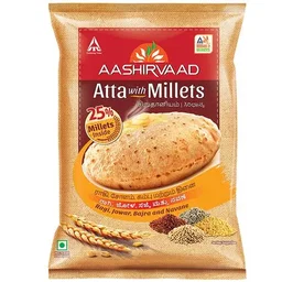 Aashirvaad Atta With Millets, 5 kg