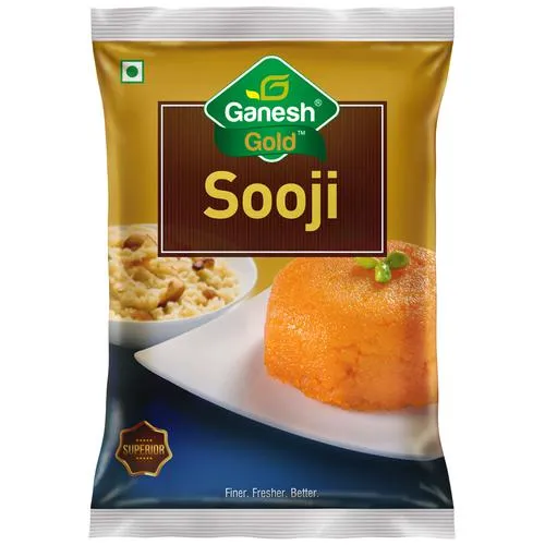 Ganesh Gold - Sooji, 500 g Pouch_0