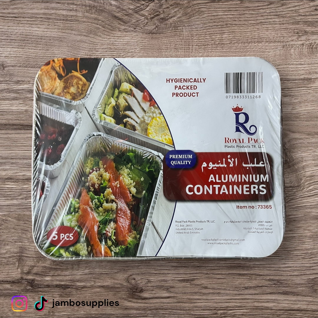 Aluminium Container 73365 (1 X 5)