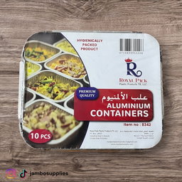 Aluminium Container 8342 (1 x 10)