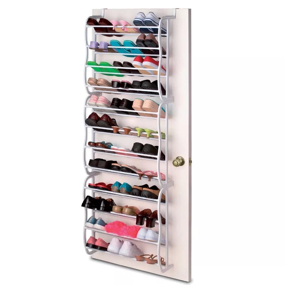   36 pairs Over The Door Shoerack_2