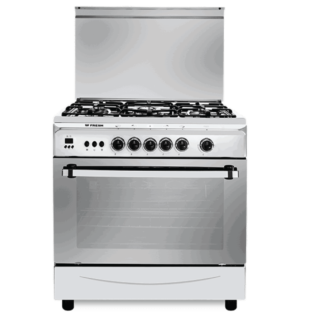 Fresh Gas Cooker Italiano Cast Digital Fan 80x55