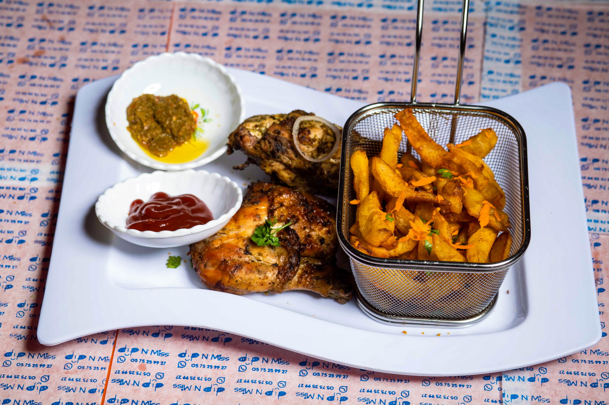 Frites Dipstyle (Poulet braisé)_0