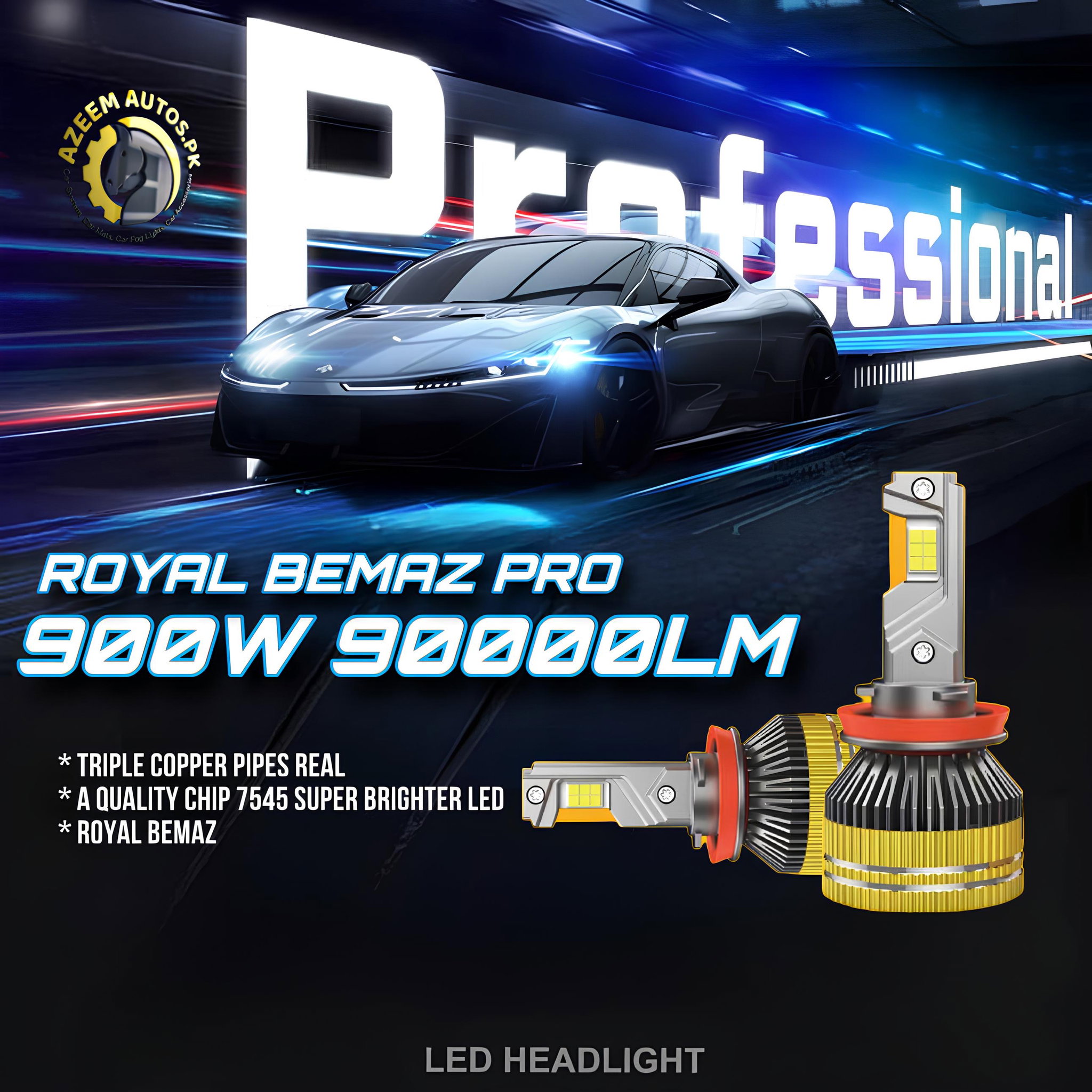 Royal Bemaz Pro : 900 W / 90000 LM With 1 Year Warranty_0