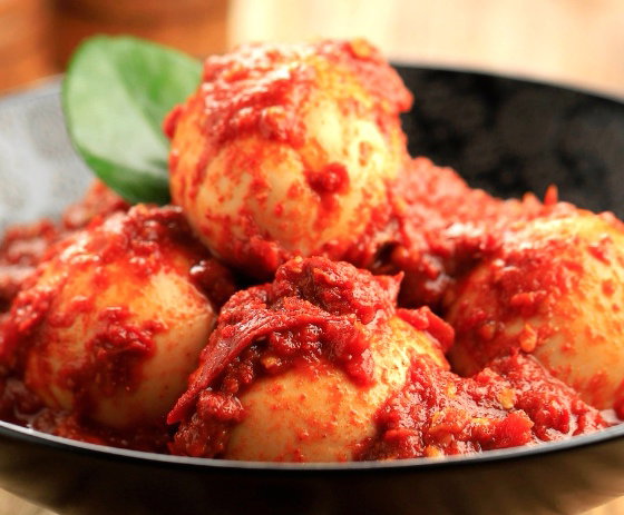 Sambal Fried Fish Ball