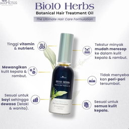 Bio 10 Herbs Hair Treatment Oil by JRM Bonda Rozita