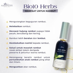 Bio 10 Herbs Hair Treatment Oil by JRM Bonda Rozita