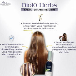Bio 10 Herbs Hair Treatment Oil by JRM Bonda Rozita