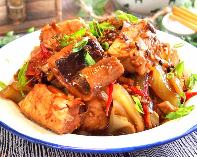 Stirfry Salted Vegetables W Stringray