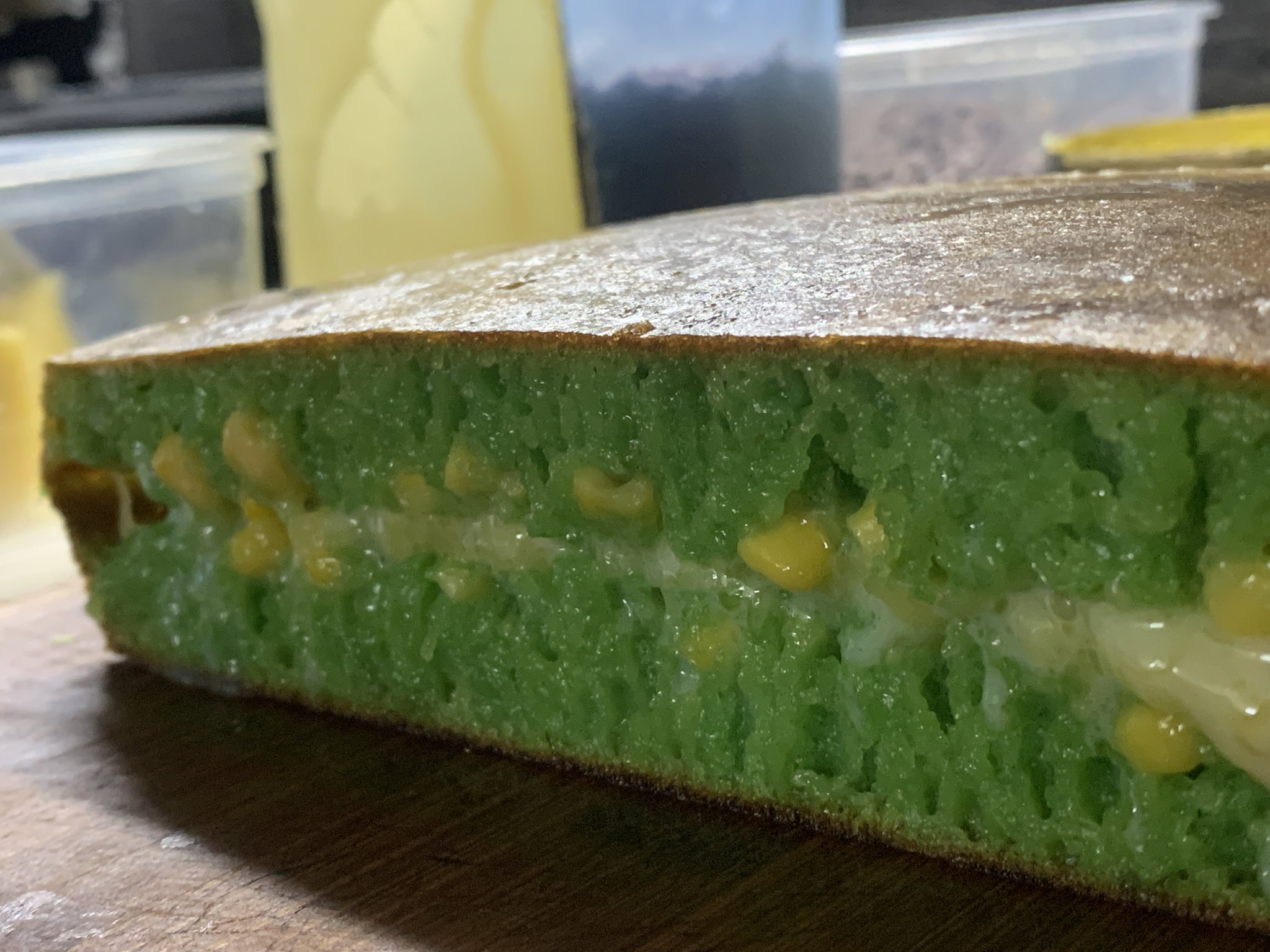 Sweet Martabak Pandan - Corn sweat and Cheese_0