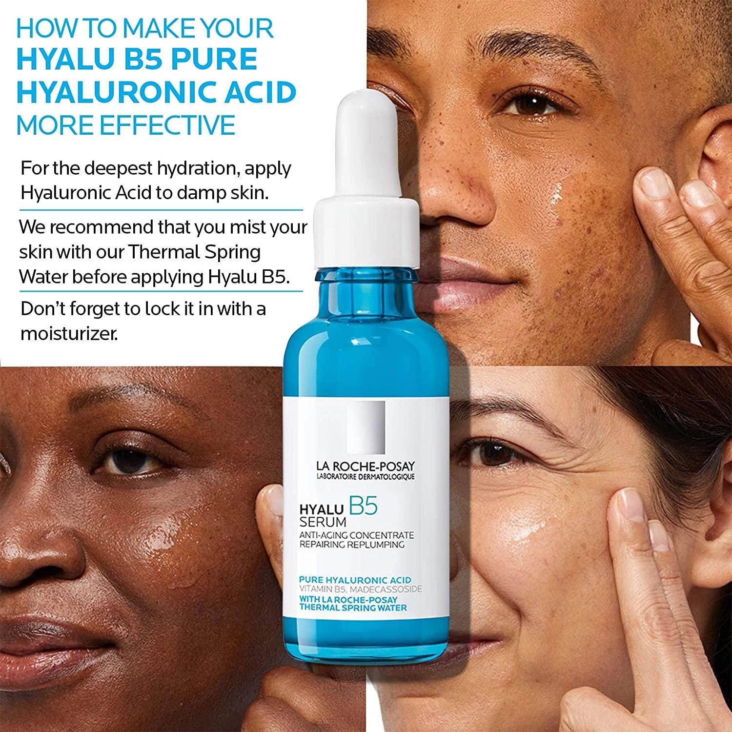 La Roche-Posay Hyalu B5, Hyaluronic Acid Serum, Dermatological Anti-Aging Pure Hyaluronic Acid Serum 30ml._1