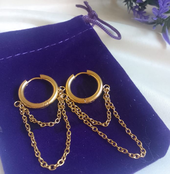 Round Tassel Earrings _0