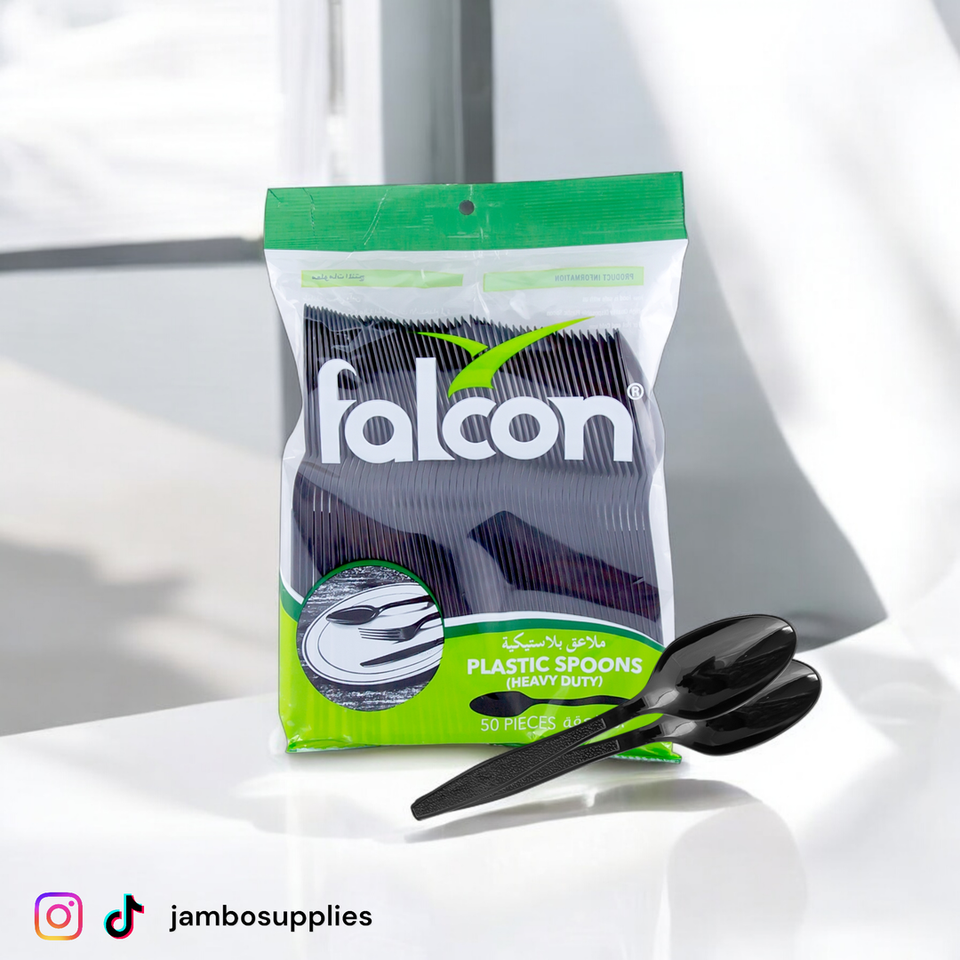 Table Spoon (Clear) 50Pcs