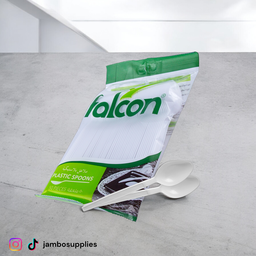 Table Spoon (White) 50Pcs