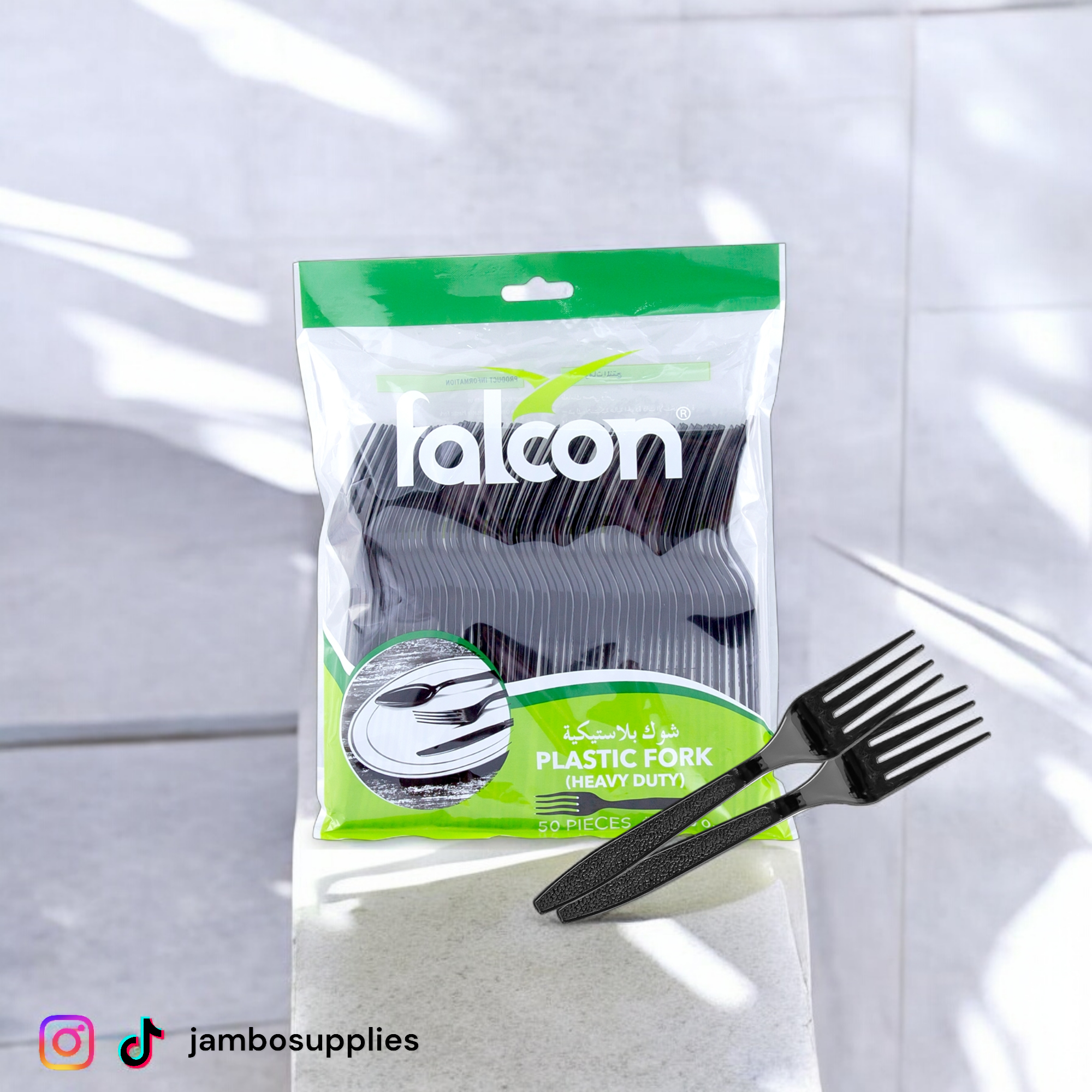 Table Fork (Clear) 50Pcs_0