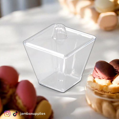Mini Dessert Cup 58 CC Clear Wo/Lids_0