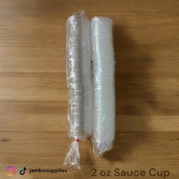 Clear Sauce Cup