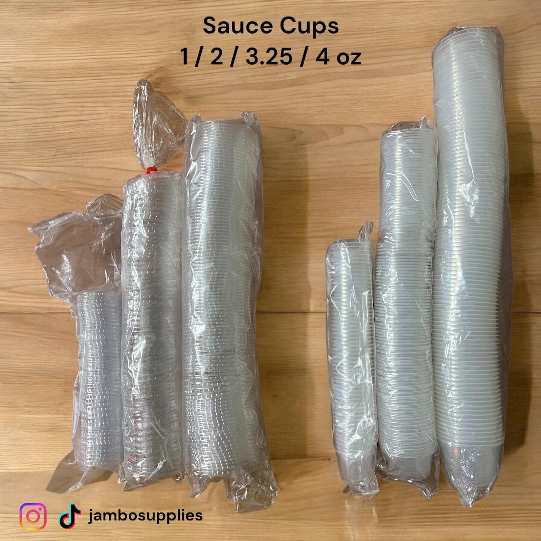 Clear Sauce Cup