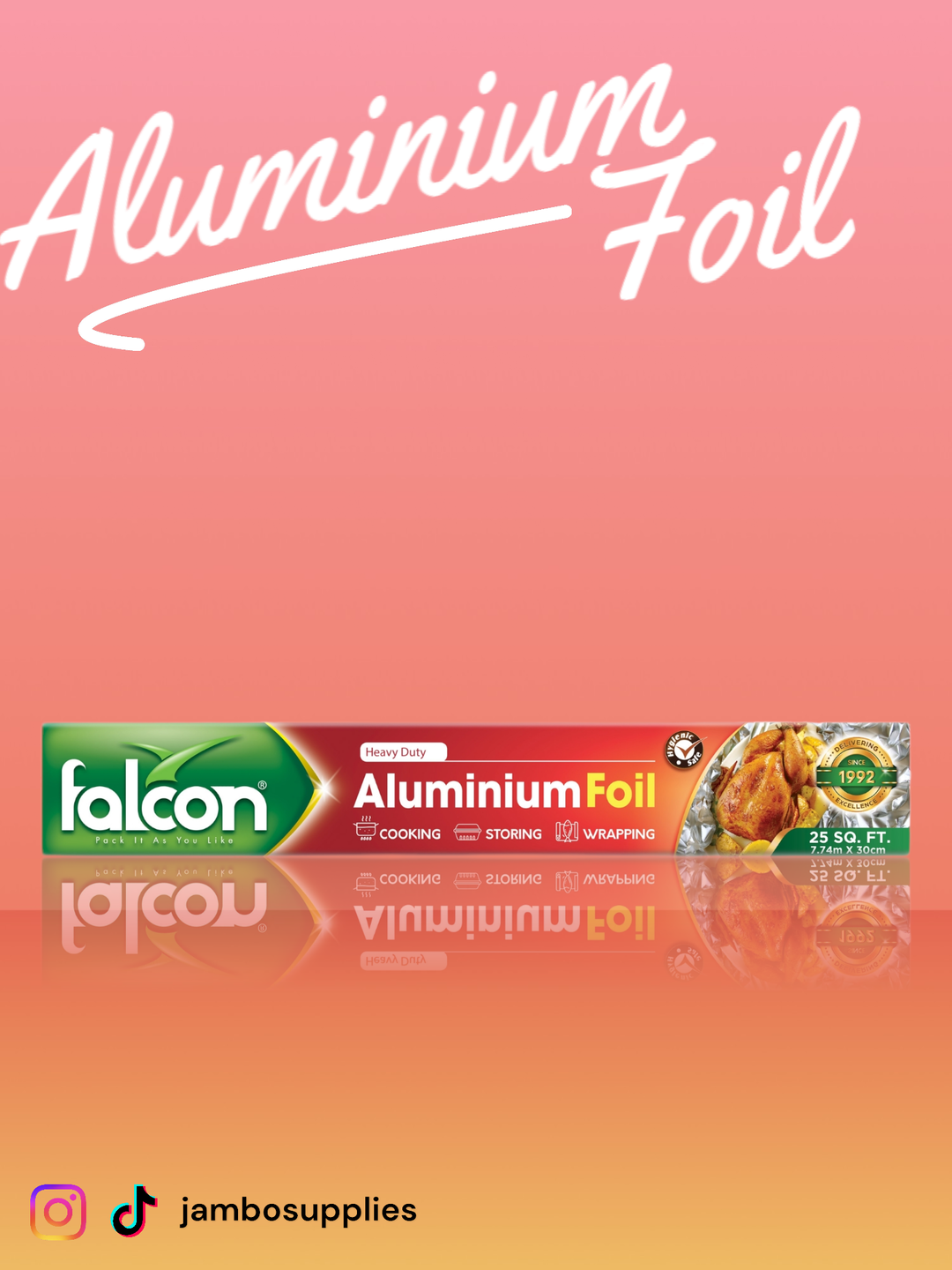Aluminium Foil (25 SQ FT)