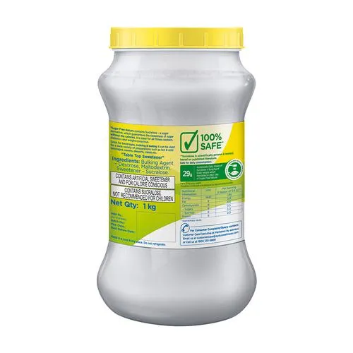 Sugar Free Natura Sweetener - Zero Calories, 1 kg Jar_1