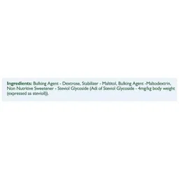 Sugar Free Green Sweetener - For Calorie Conscious, 400 g