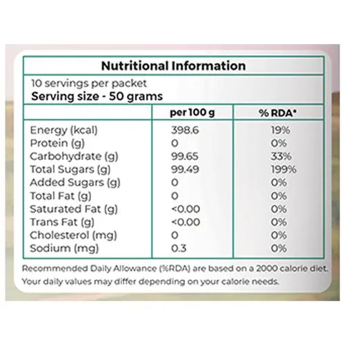 Safe Harvest Khandsari Sugar/Sakkare - Pesticide Free, 1 kg_2