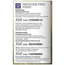 Safe Harvest Khandsari Sugar/Sakkare - Pesticide Free, 1 kg