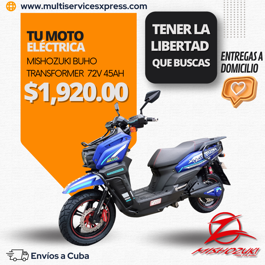 Moto Eléctrica Mishozuki  Búho Transformer _0