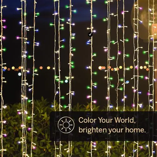 Halonix LED String/Rice Light - Twinkle 46 LED Decorative Light, 10 m, Muticoloured, Copper, Diwali/Christmas/Home Decor, 1 pc