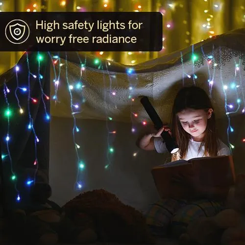 Halonix LED String/Rice Light - Twinkle 46 LED Decorative Light, 10 m, Muticoloured, Copper, Diwali/Christmas/Home Decor, 1 pc_5