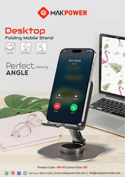 Mak Power MH-01 Desktop Folding Mobile Stand