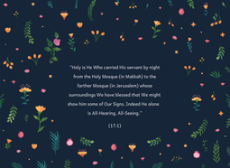 The Night Journey: Isra and Mi’raj