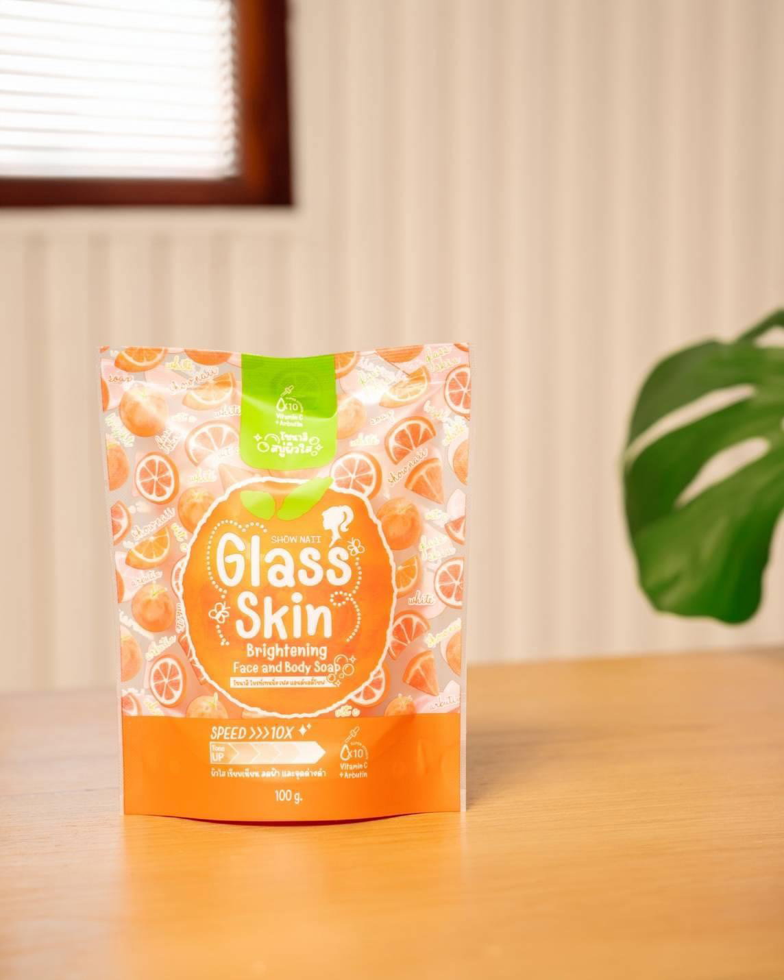 SHOW NAII Glass Skin Brightening Face and Body Soap_3