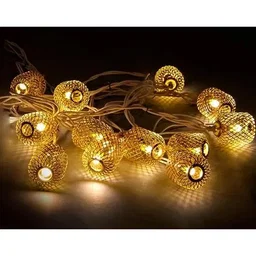  Philips Philips Starbeams 15 LEDs String Light - 5 Ft, Easy To Install, Warm White, For Home Décor, Festive, Diwali, Party, Patio Lawn, 1 pc