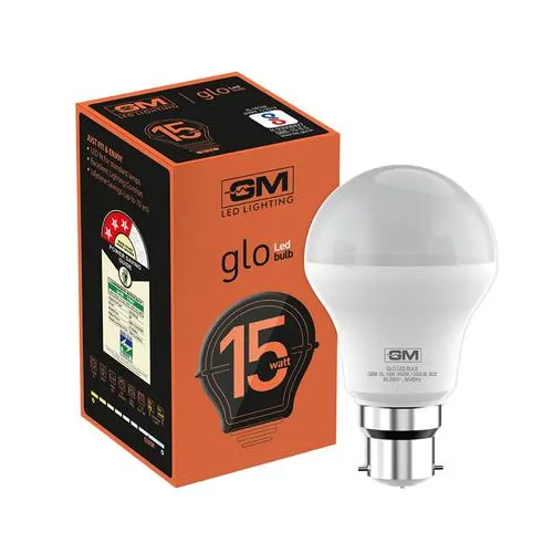 GM GLO 15 Watt LED Bulb - Energy Saving, Provides White, Cool Day Light, 1 pc_1