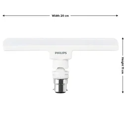 Philips LED T - Bulb - Cool Daylight White, 8 Watts, B22 Base, 1 pc