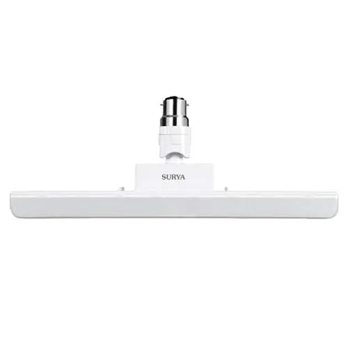 Surya B22 LED Angular-T Bulb - 15W, Cool White, Flicker Free, 1 pc
