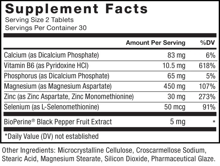 FORCE FACTOR ZINC MAGNESIUM ASPARTATE 60 TABLETS_2