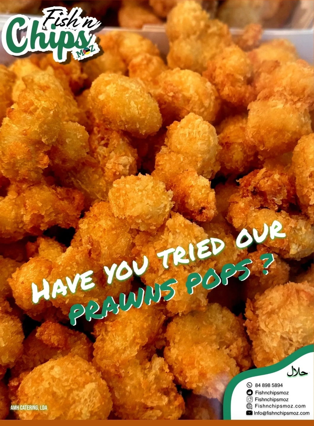 Prawn Pops - Pops De Camarão