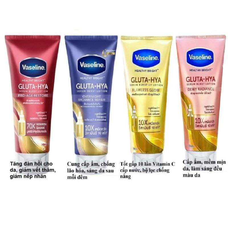 VASELINE Healthy Bright Gluta-Hya Lotion 330ml_1