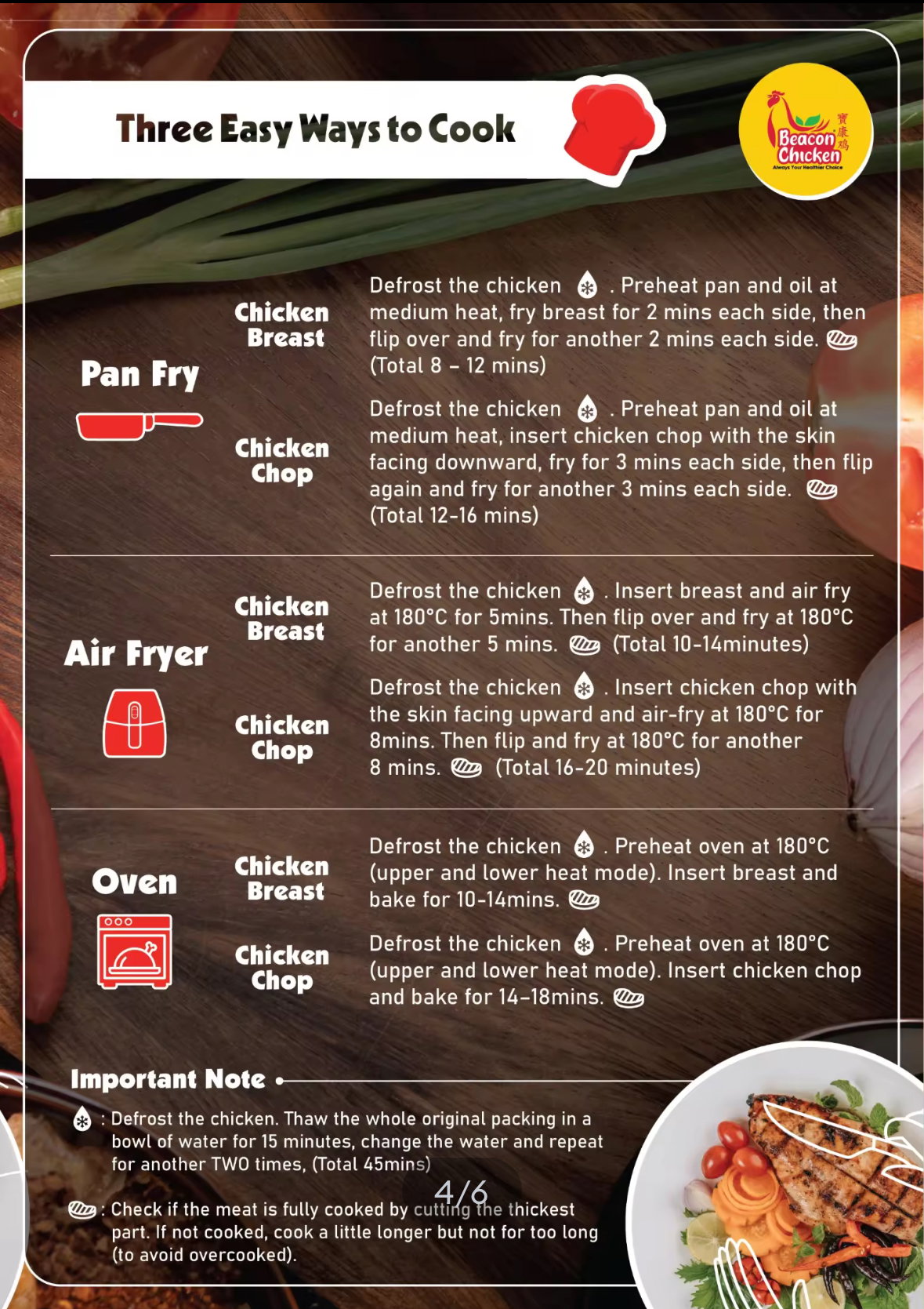 Beacon Marinated Seaweed Chicken BREAST 腌制鸡胸 270g+-  _2