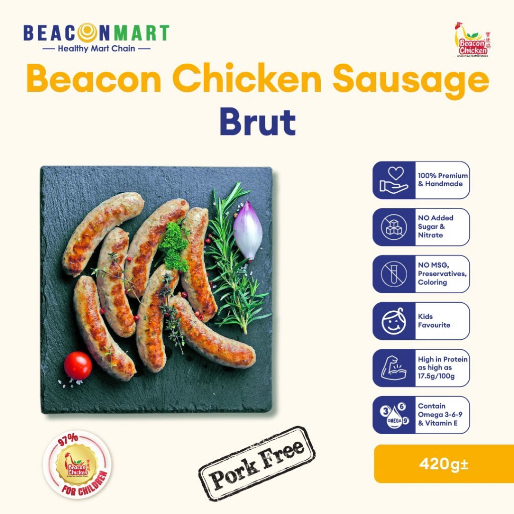 Beacon Chicken Sausages 420+-_1