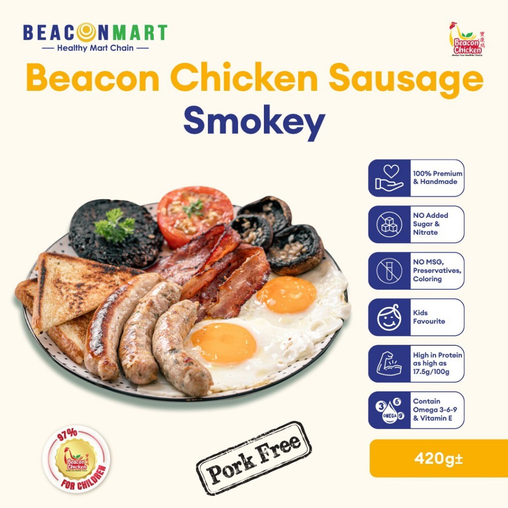 Beacon Chicken Sausages 420+-
