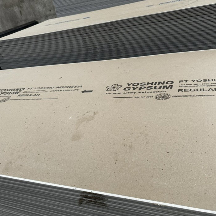 Papan Gypsum 1.20 x 2.40 meter