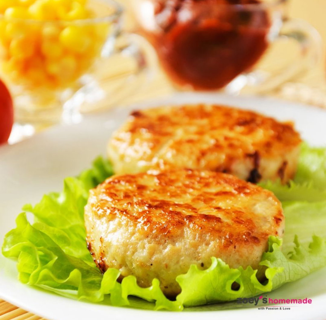 Zoey Mini Chicken Patties (8mths) 6pcs